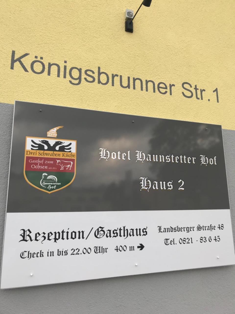 Hhotel Augsburg Exteriör bild